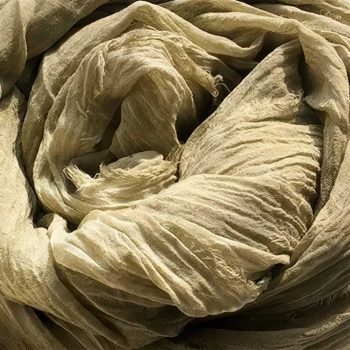 Chèche Homme Beige Sahara - Détails