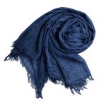 Chèche Homme Bleu Marine Sahara