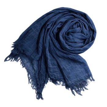 Chèche Homme Bleu Marine Sahara