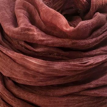 Chèche Homme Bordeau Sahara - Détails