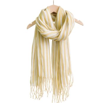 Cheche Homme Luxe Lin Jaune Tanger