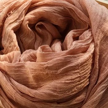 Chèche Homme Rose Sahara - Détails